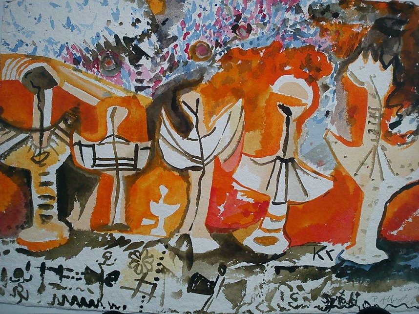 Die 15. Diskurse: Sapphpo Aquarelle