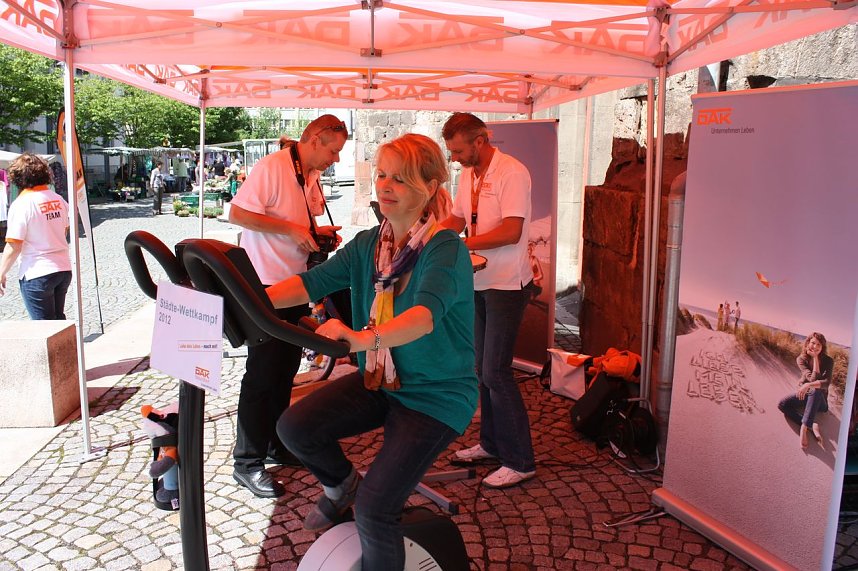 F&uuml;r Nordhausen geradelt