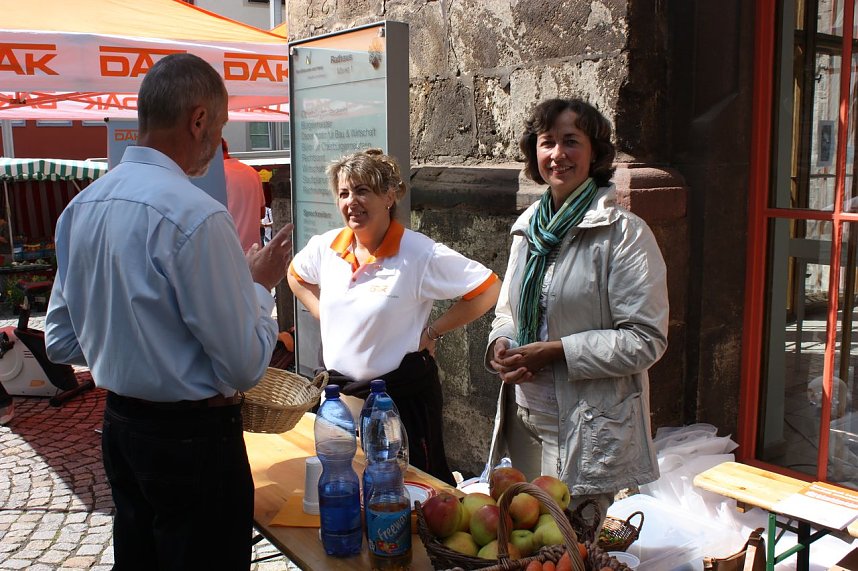 In die Pedale getreten