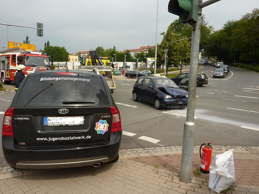 Unfall in Nordhausen