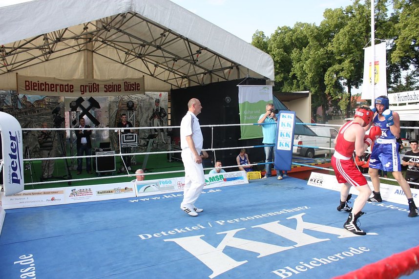 Boxen und Fu&szlig;ball in Bleicherode