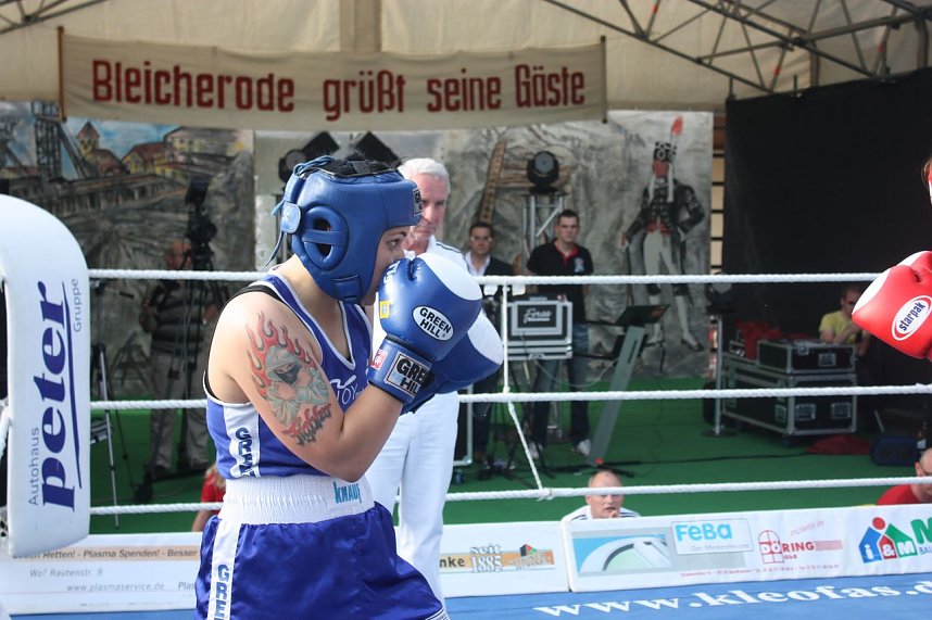 Boxen und Fu&szlig;ball in Bleicherode