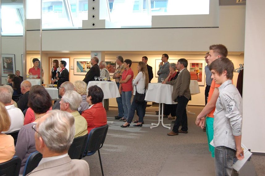 Ausstellung wurde er&ouml;ffnet