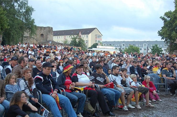Der Petersberg in Nordhausen bebte