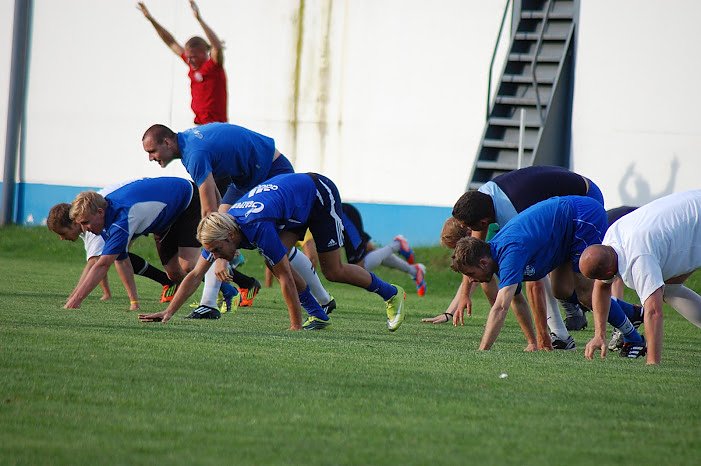 Trainingsauftakt bei Wacker