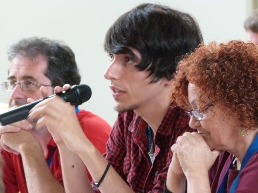 Internationale Bereicherung: Spanische Partner in der Podiumsdiskussion