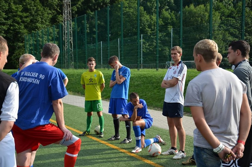 Trainingsauftakt der "Zweiten"