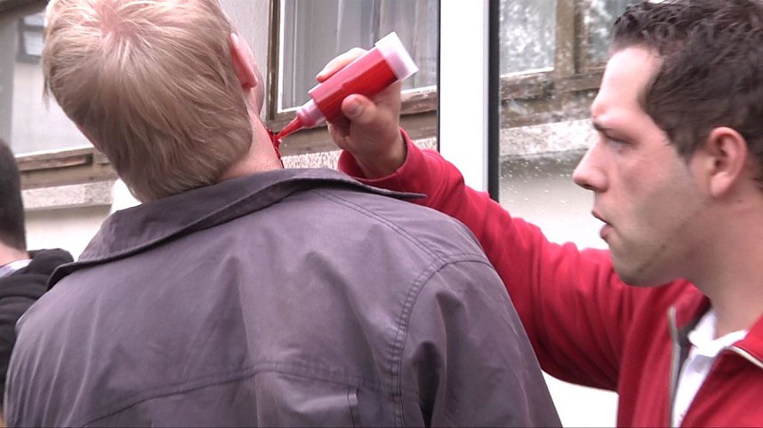 Amok-&Uuml;bung in Sundhausen