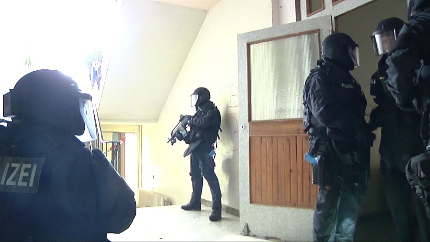 Amok-&Uuml;bung in Sundhausen