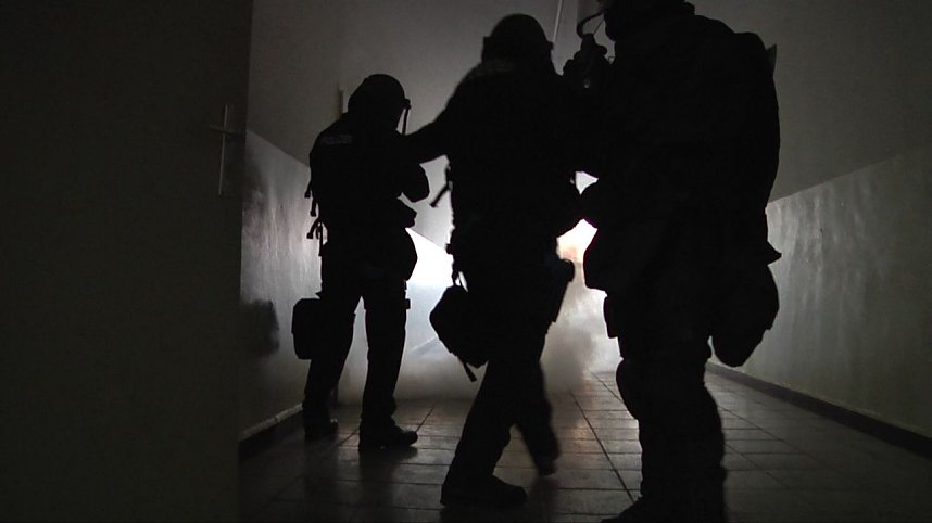 Amok-&Uuml;bung in Sundhausen