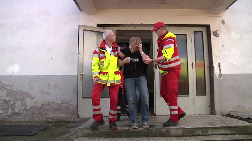 Amok-&Uuml;bung in Sundhausen