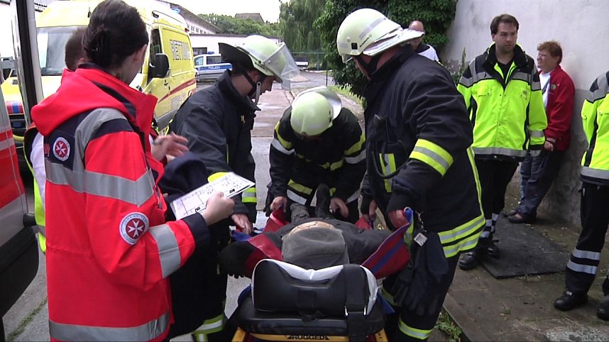 Amok-&Uuml;bung in Sundhausen