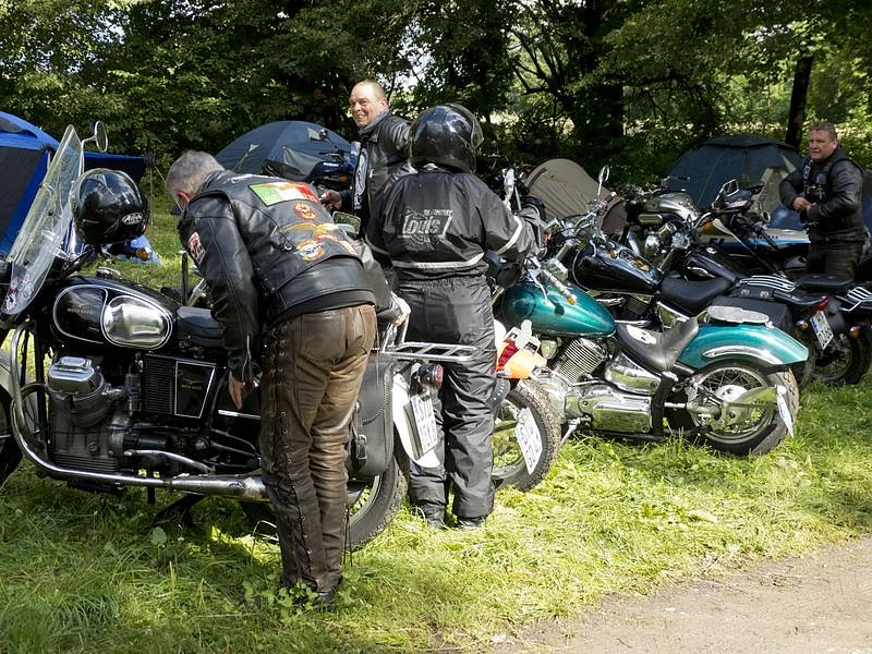 Biker trafen sich in Walkenried