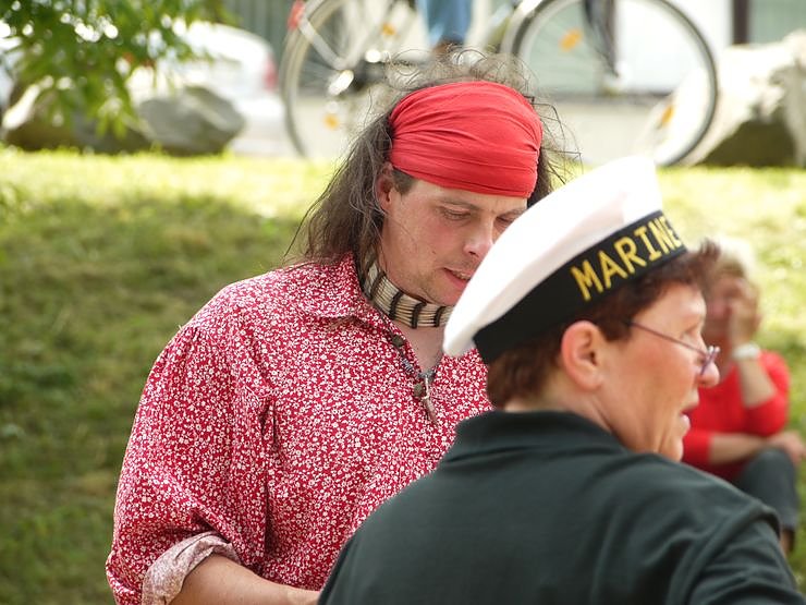 Wassergaudi an der Zorge