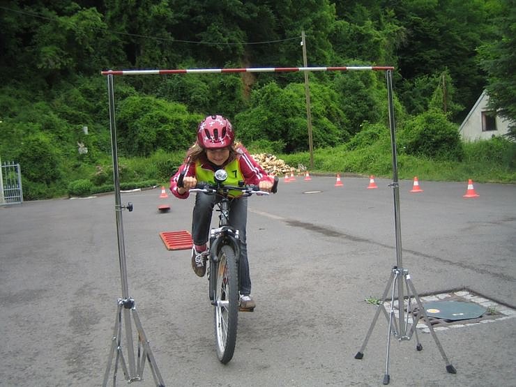 Praxistest f&uuml;r junge Radler