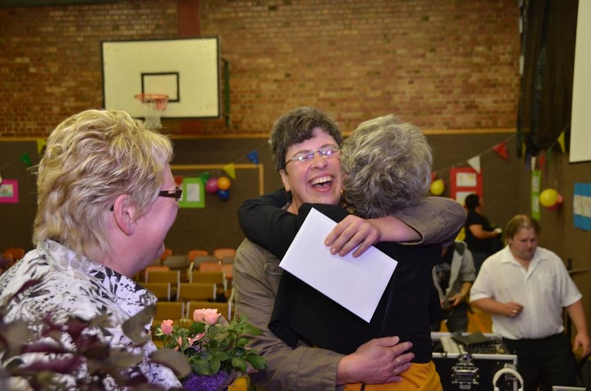Abschiedsparty f&uuml;r Schulleiterin