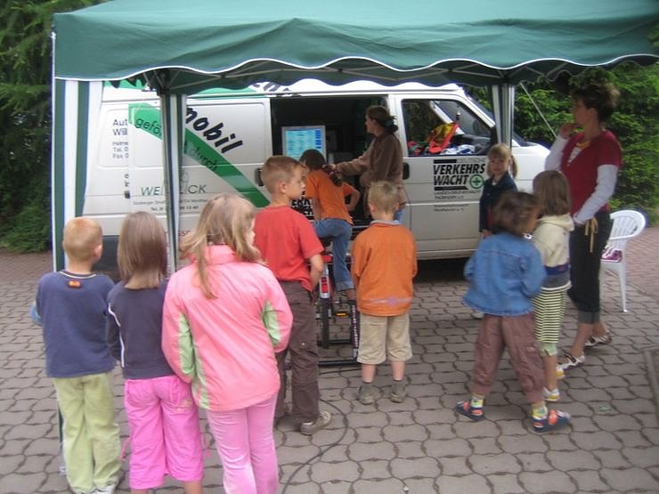 Praxistest f&uuml;r junge Radler