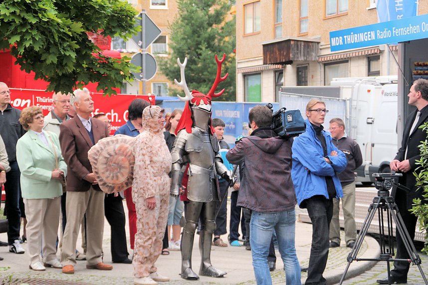 Am Zierbrunnen getanzt