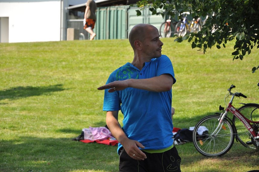 Zumba am Kiesschacht