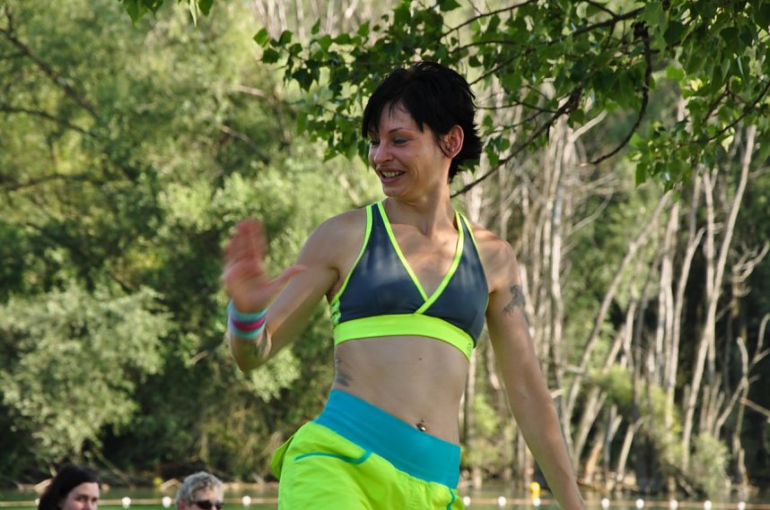 Zumba am Kiesschacht