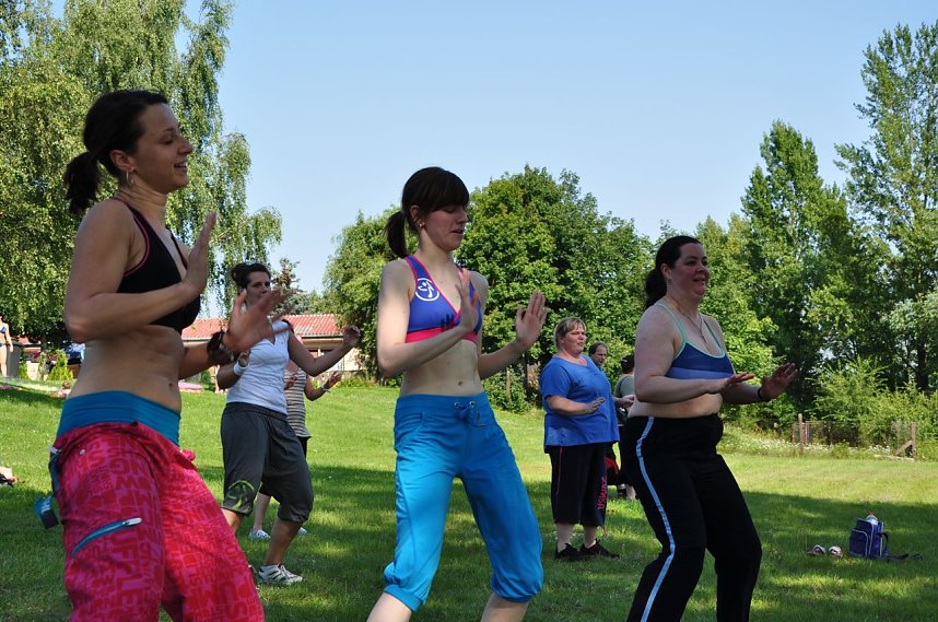 Zumba am Kiesschacht
