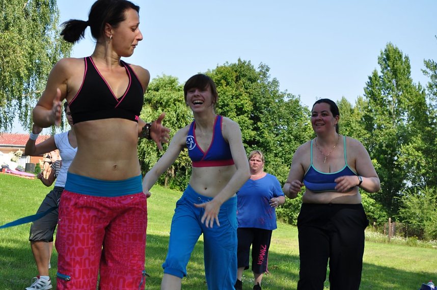 Zumba am Kiesschacht