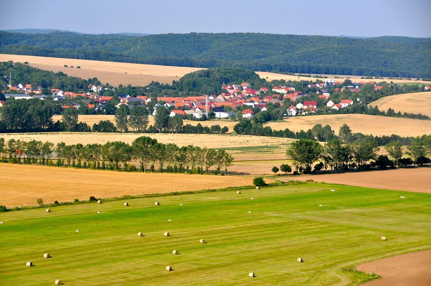 Rundflug und Ballonstart