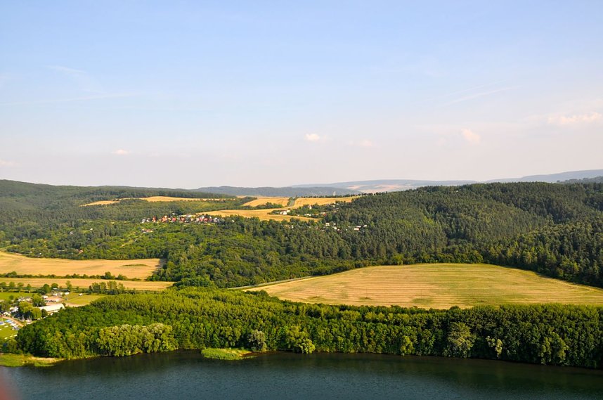 Rundflug und Ballonstart