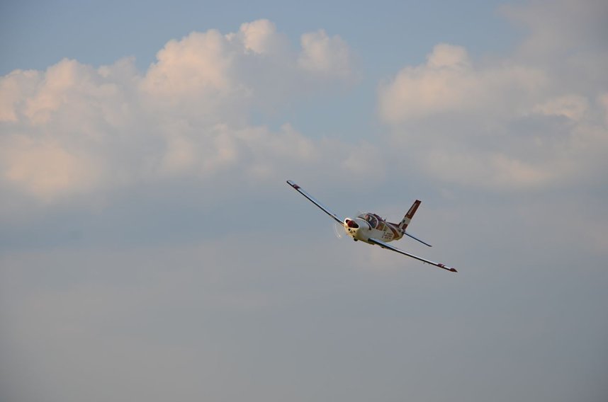 Rundflug und Ballonstart