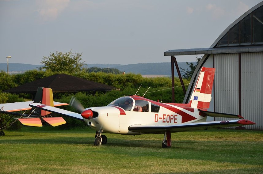 Rundflug und Ballonstart