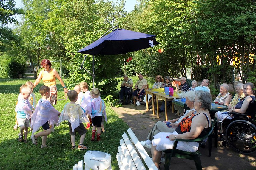 Sommerfest mit Taufe