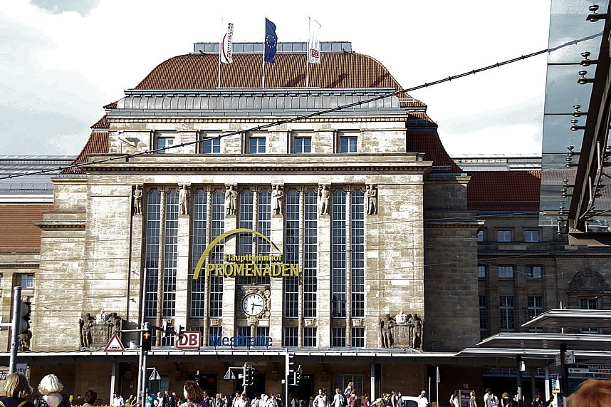 Unterwegs in Leipzig