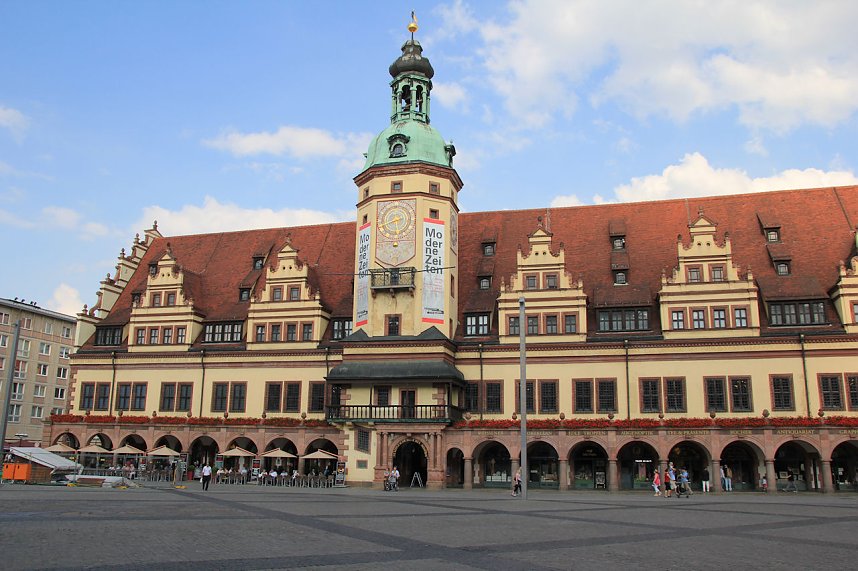 Unterwegs in Leipzig