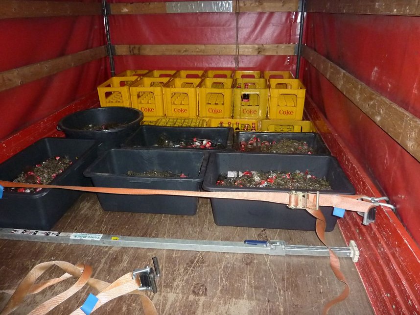 Cola auf der Stra&szlig;e