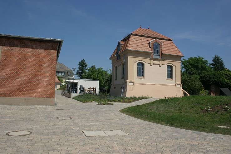 historisches Turbinenhaus im Wasserwerk Nordhausen