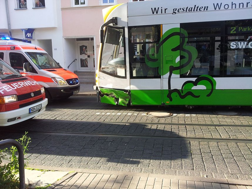 Unfall in Nordhausen