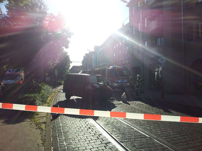 Unfall in Nordhausen