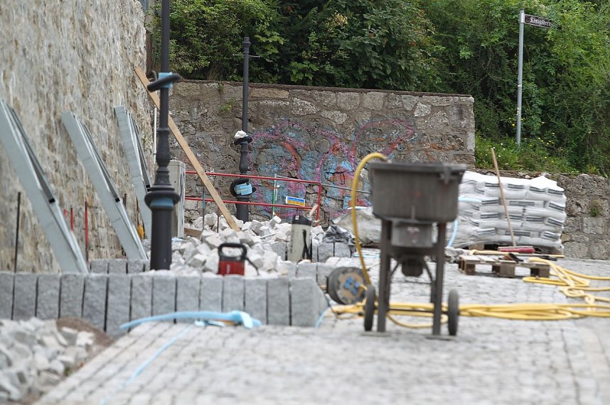 Unterwegs: Wird bald fertig - der Neue Weg