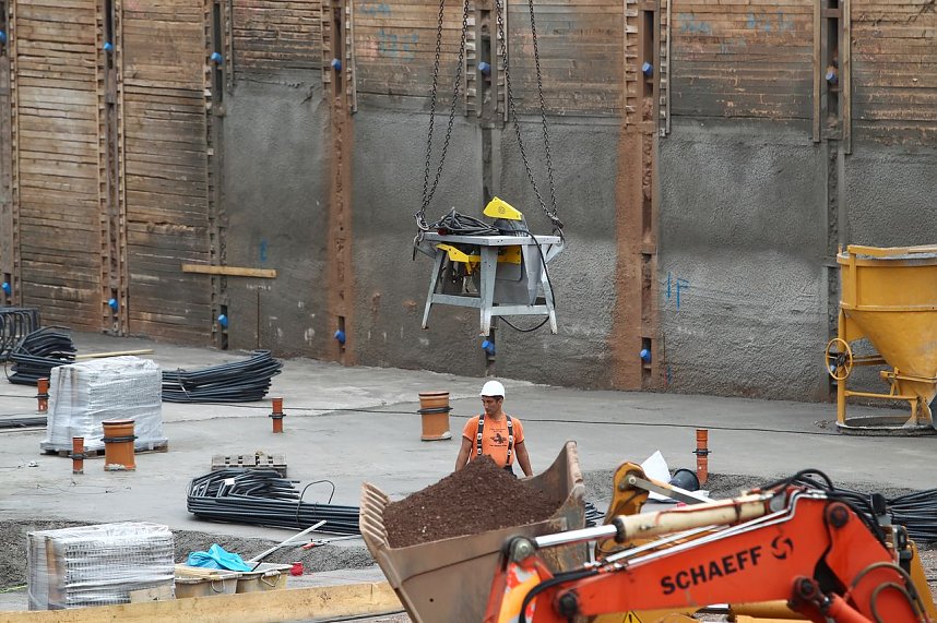 Unterwegs: Im Bauloch