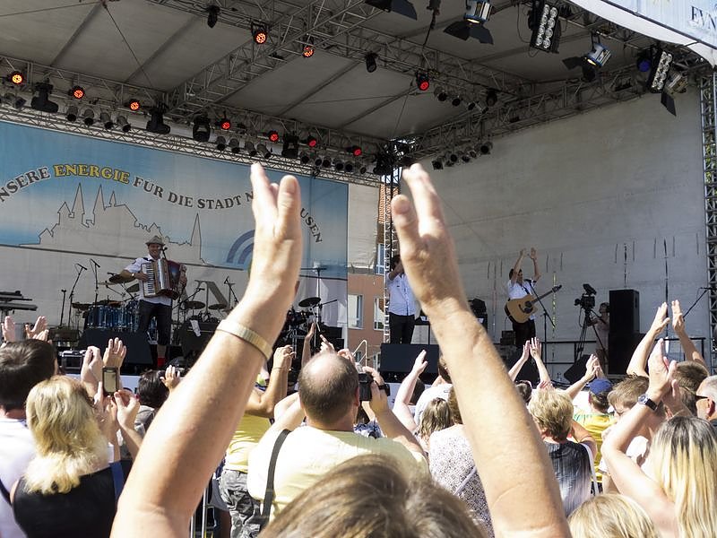 Die Party auf dem Berg