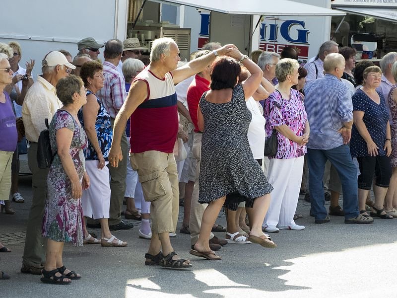 Die Party auf dem Berg
