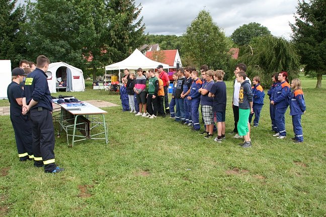 Zeltlager der Jugendfeuerwehren