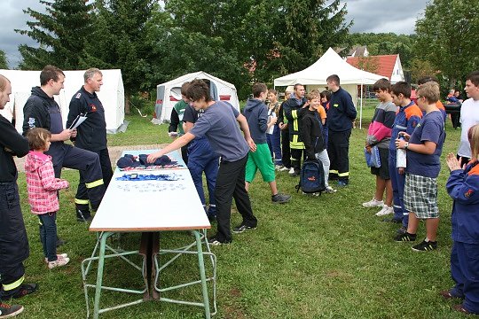 Zeltlager der Jugendfeuerwehren