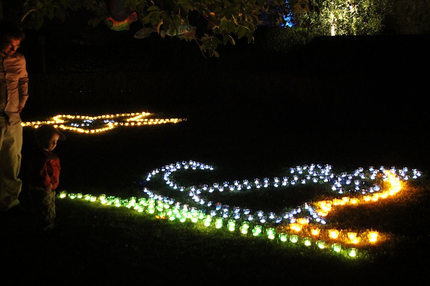 Lichterfest 2012 auf dem Petersberg