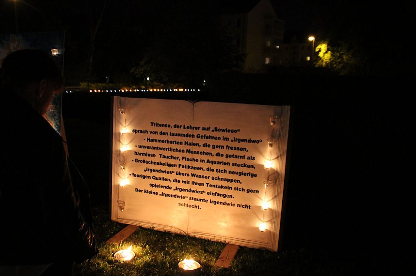 Lichterfest 2012 auf dem Petersberg