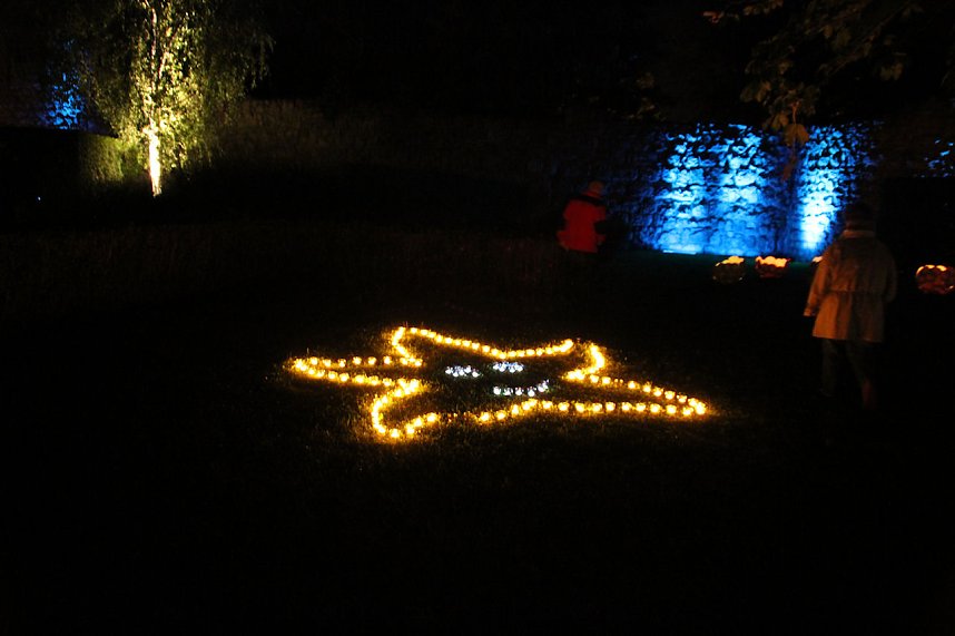 Lichterfest 2012 auf dem Petersberg