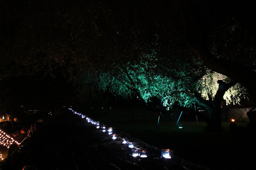 Lichterfest 2012 auf dem Petersberg