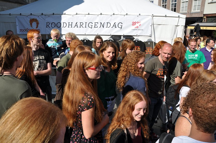 Rothaarige in Breda