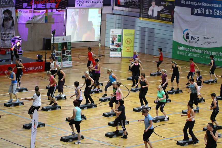 Aerobic-Nacht in Nordhausen