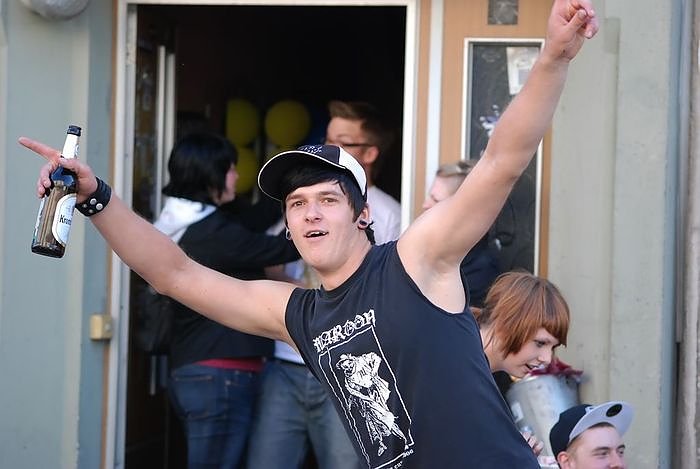 Im Rockhaus ging die Post ab